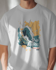 2025 Family Cruise Shirt - Funny Ship Happens Tee, Matching Cruise Shirts, Beach Vacation Shirt, Group Cruise Outfit, Travel Gift
