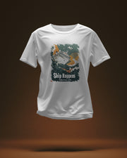 Cruise 2025 Funny Ship Happens Shirt - Family Vacation Tee, Beach Trip Shirt, Matching Cruise Shirts, Group Travel Outfit, Gift Idea