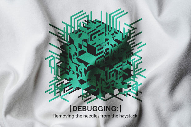 Debugging removing the needles from the haystack,Programming Shirt, Developer Tshirt, Funny Web Dev, Coder shirt, Software Engineer