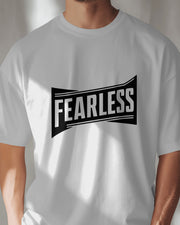 Fearless T-Shirt - Motivational Spirit Inspiraitonal Quote Slogan TShirt, Brave