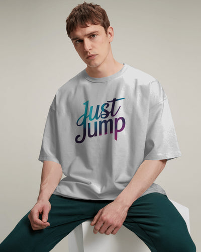 Just Jump T Shirt Slogan Positive Meditation Motivational T Shirt, SKY diving, Leap of faith