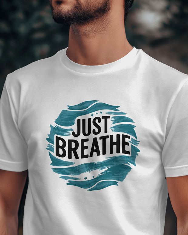 Just Breathe, Hope, Motivational TShirt, Positive Shirt, Cute Shirt, Positive Tee, Brunch Shirt, Meditation Gift, Yoga Shirt