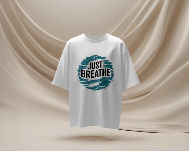 Just Breathe, Hope, Motivational TShirt, Positive Shirt, Cute Shirt, Positive Tee, Brunch Shirt, Meditation Gift, Yoga Shirt