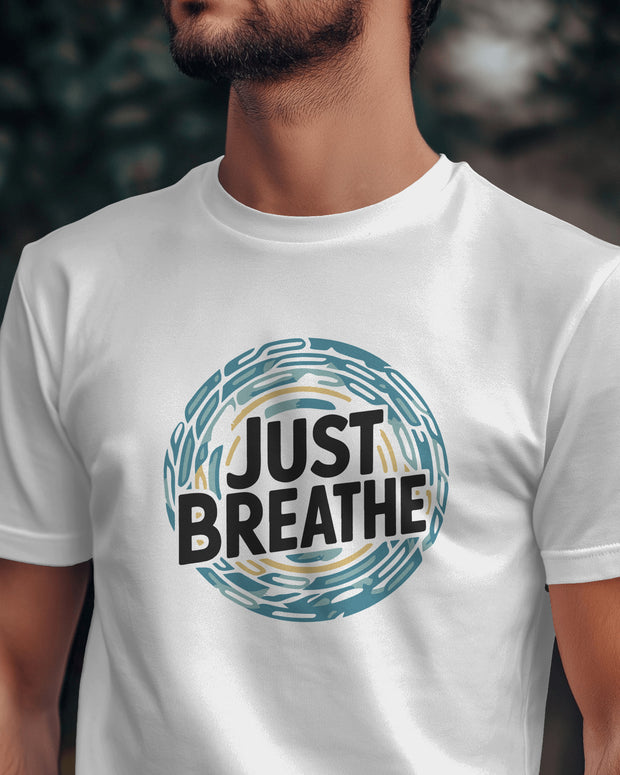 Just Breathe, Hope, Motivational TShirt, Positive Shirt, Cute Shirt, Positive Tee, Brunch Shirt, Meditation Gift, Yoga Shirt