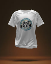 Just Breathe, Hope, Motivational TShirt, Positive Shirt, Cute Shirt, Positive Tee, Brunch Shirt, Meditation Gift, Yoga Shirt