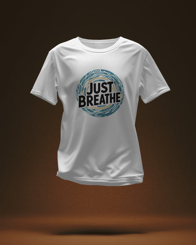 Just Breathe, Hope, Motivational TShirt, Positive Shirt, Cute Shirt, Positive Tee, Brunch Shirt, Meditation Gift, Yoga Shirt