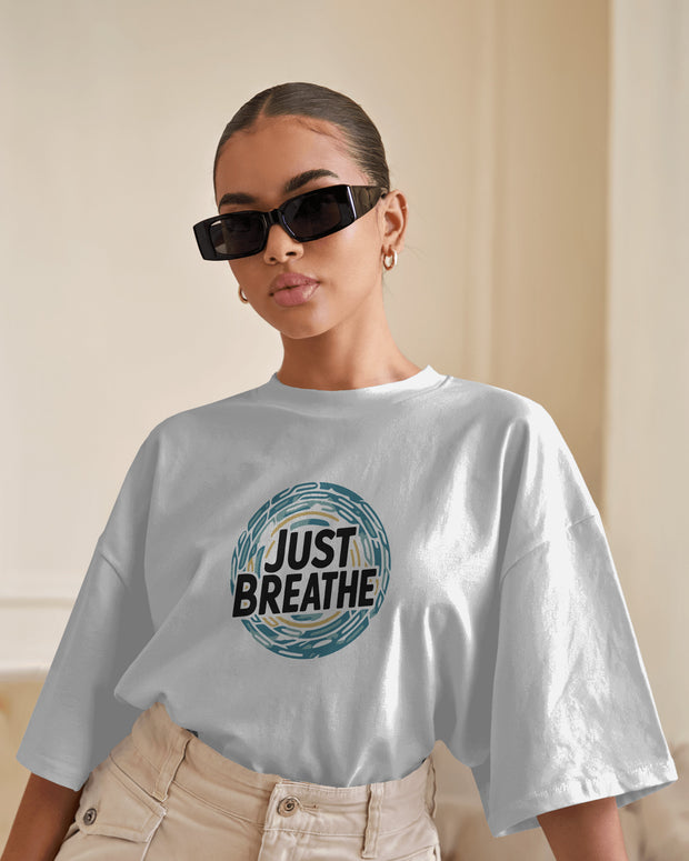 Just Breathe, Hope, Motivational TShirt, Positive Shirt, Cute Shirt, Positive Tee, Brunch Shirt, Meditation Gift, Yoga Shirt
