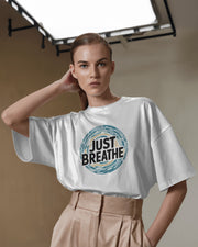 Just Breathe, Hope, Motivational TShirt, Positive Shirt, Cute Shirt, Positive Tee, Brunch Shirt, Meditation Gift, Yoga Shirt