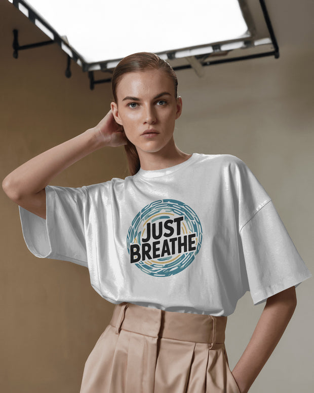 Just Breathe, Hope, Motivational TShirt, Positive Shirt, Cute Shirt, Positive Tee, Brunch Shirt, Meditation Gift, Yoga Shirt