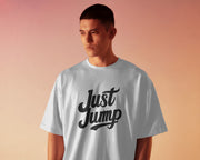 Just Jump TShirt Slogan Positive Meditation Motivational T-Shirt, SKY diving, Leap of faith