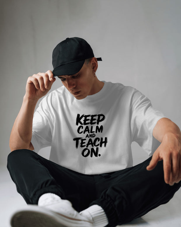 Keep calm and teach on, brush, Teacher Shirt, Back To School Shirt, School Shirt, Teacher Gift, Funny Teacher Shirt, Gift For Teacher