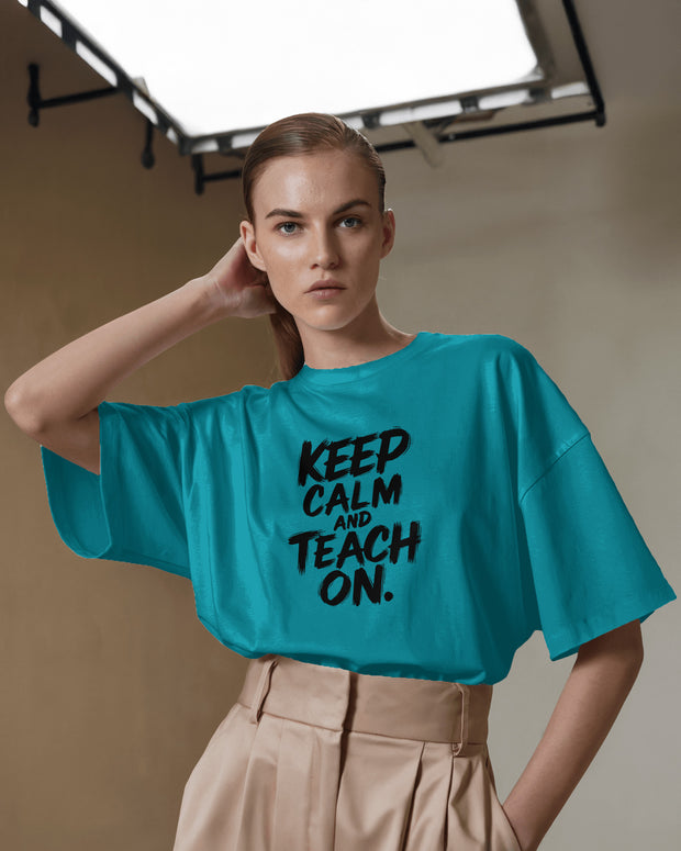 Keep calm and teach on, brush, Teacher Shirt, Back To School Shirt, School Shirt, Teacher Gift, Funny Teacher Shirt, Gift For Teacher