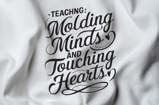 Teaching molding minds and touching hearts,Teacher Shirt, Back To School Shirt, School Shirt, Teacher Gift, Funny Shirt, Gift For Teacher