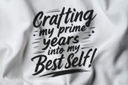 crafting my prime years into my best self,Vintage T Shirt, 1990 Shirt, 30th Birthday Gift woman, 30th Birthday Shirt Men, Vintage,Shirts