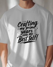 crafting my prime years into my best self,Vintage T Shirt, 1990 Shirt, 30th Birthday Gift woman, 30th Birthday Shirt Men, Vintage,Shirts