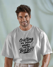 crafting my prime years into my best self,Vintage T Shirt, 1990 Shirt, 30th Birthday Gift woman, 30th Birthday Shirt Men, Vintage,Shirts