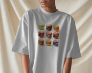 Macrons,delicious,colorfull,graphic,sweets,backery, watercolor.