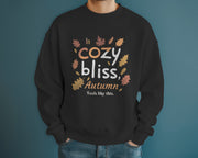 Autumn Leaf Cozy Sweatshirt, Fall Vibes Jumper, Seasonal Leaves Pullover, Cozy Bliss Shirt, Autumn Feels Sweater