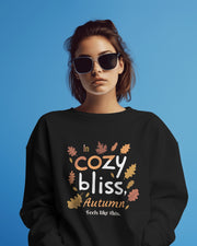 Autumn Leaf Cozy Sweatshirt, Fall Vibes Jumper, Seasonal Leaves Pullover, Cozy Bliss Shirt, Autumn Feels Sweater